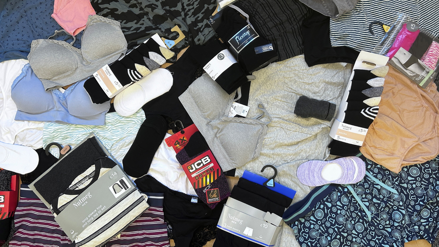 Ex-Nutmeg Mixed Underwear