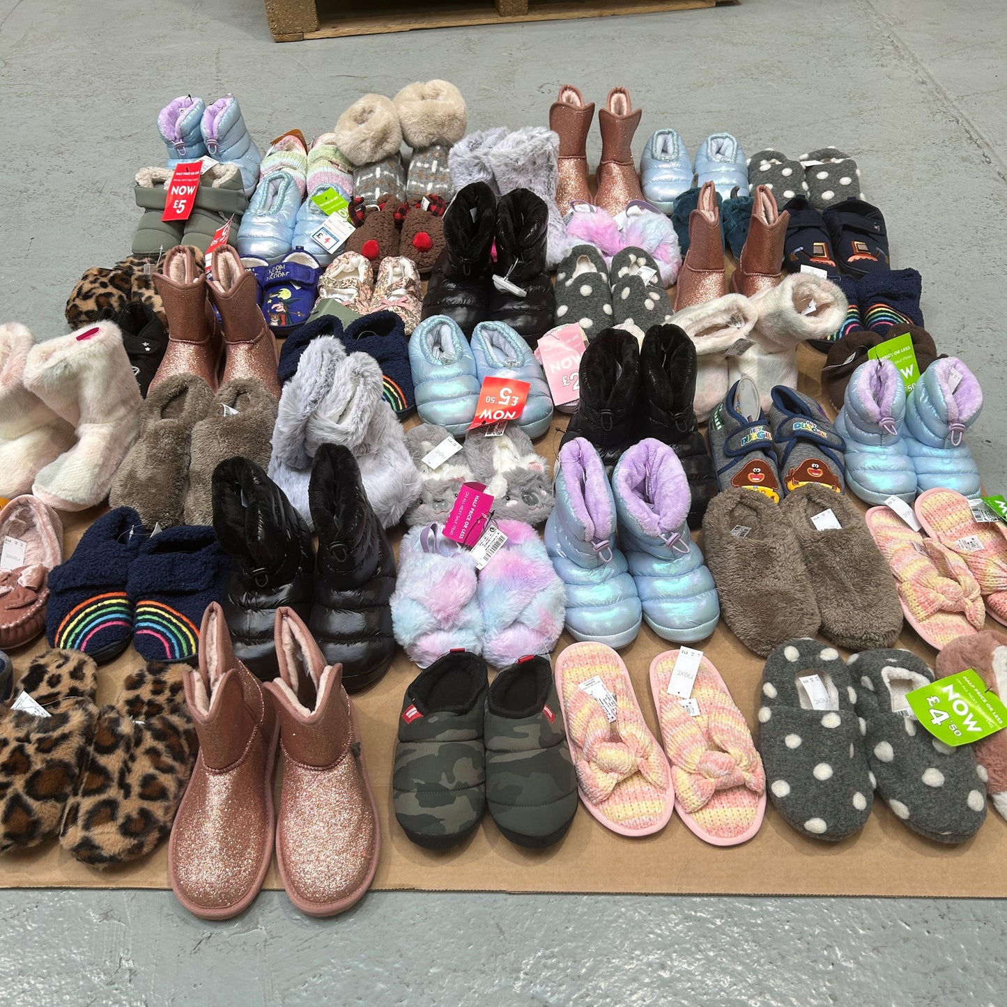 Ex-Next Kid's Mixed Slippers