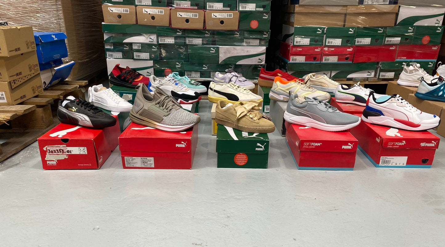 Branded Mixed Junior Trainers